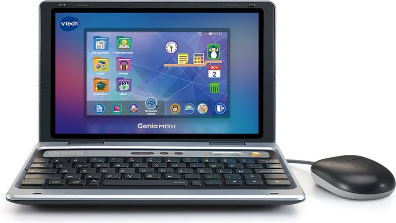 Genio Max Laptop voor kinderen by VTech in Grey – product photo