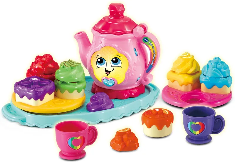 High Tea Tante Sophie Speelset - Kleuter Activity-Center - Interactief Speelgoed - Vanaf 1,5 Jaar by VTech in Multicolour – product photo