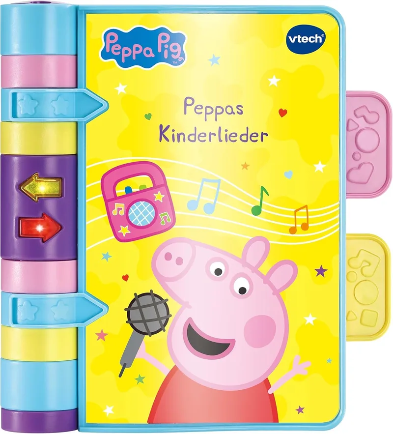 Interactief Liedjesboek Peppa's Kinderliedjes - Leerzaam Spelletje voor Peuters by VTech – product photo