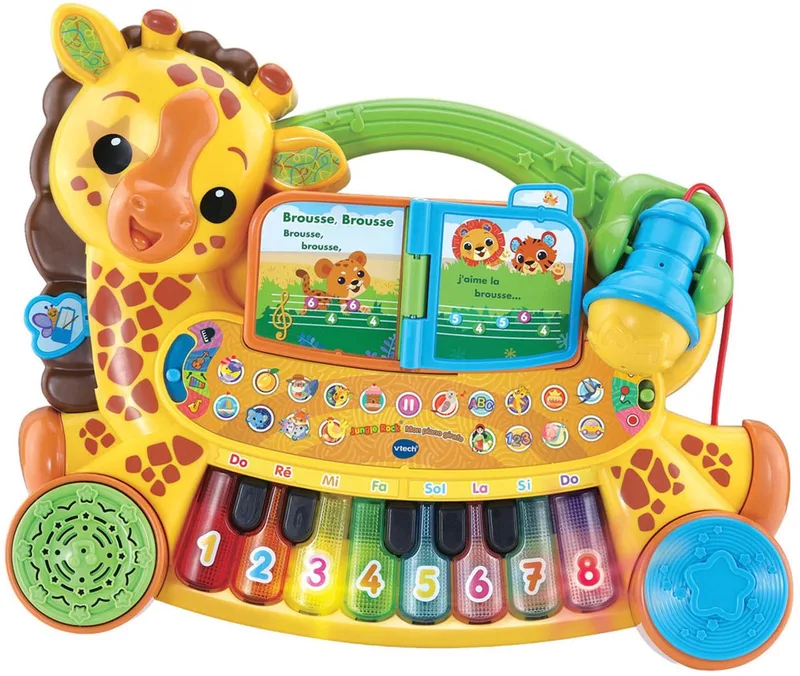 Jungle Rock - Mijn Piano Giraf von VTech in Mehrfarbig – Produktfoto