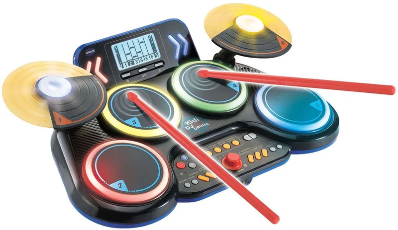 Kidi DJ Drums - Speelgoedinstrument by VTech in Multicolour – product photo