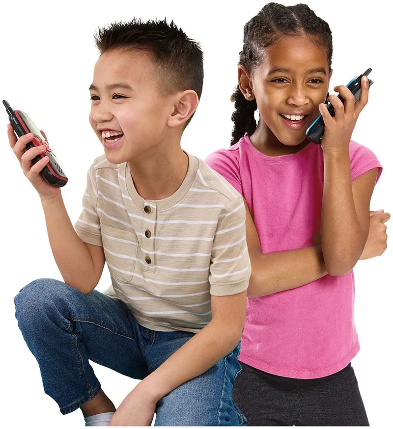 KidiTalkie Explorer - Walkie Talkie voor Kinderen - Inclusief Stemvervormer - Ingebouwde Zaklamp - Speelgoed vanaf 5 Jaar by VTech in Multicolour – product photo