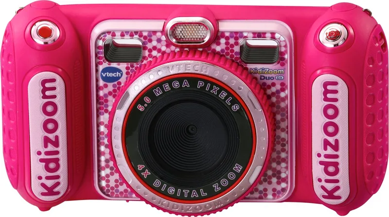 KidiZoom Duo DX Kindercamera - 10-in-1 Interactieve Speelgoed Camera - Cadeau - Kinderspeelgoed 4 Jaar tot 10 Jaar - Roze von VTech in Mehrfarbig – Produktfoto