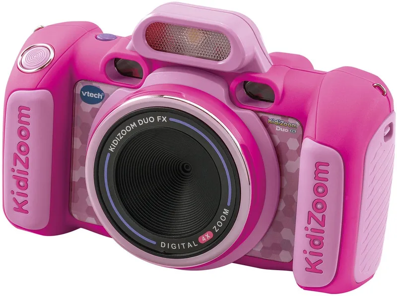 KidiZoom Duo FX Kindercamera - Interactief Speelgoed - Roze fra VTech i Flerfarvet – produktbillede