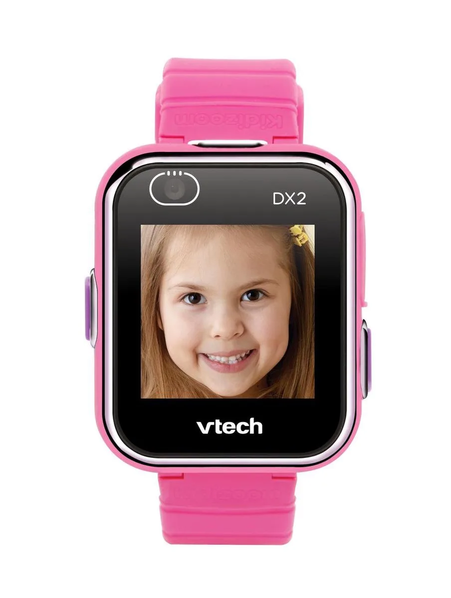 KidiZoom Smartwatch DX2 - Kinderhorloge Digitaal Meisje - Educatief Horloge - Vanaf 5 tot 13 Jaar från VTech i Rosa – produktbild