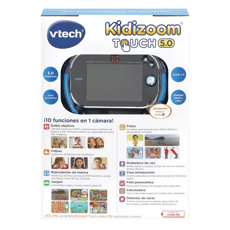 Appareil Photo Numérique Pour Enfants Kidizoom Touch 5.0 de VTech – photo du produit 5 sur 6