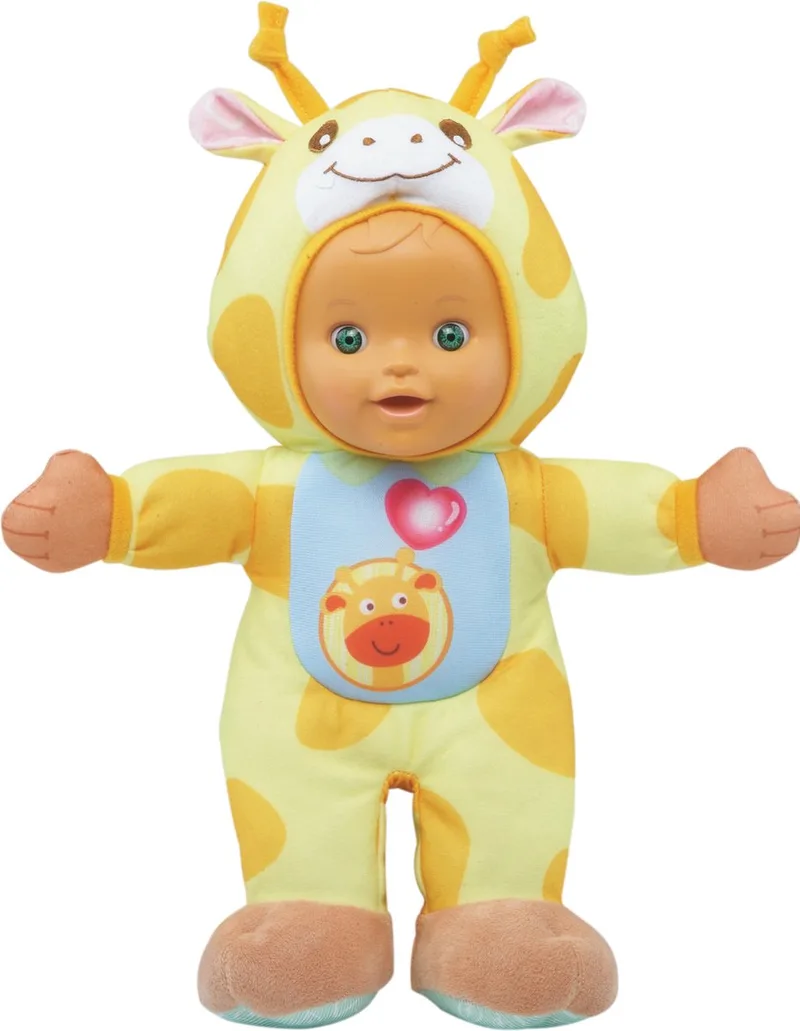 Little Love - Giraf Dieren Knuffelpop von VTech in Gelb – Produktfoto