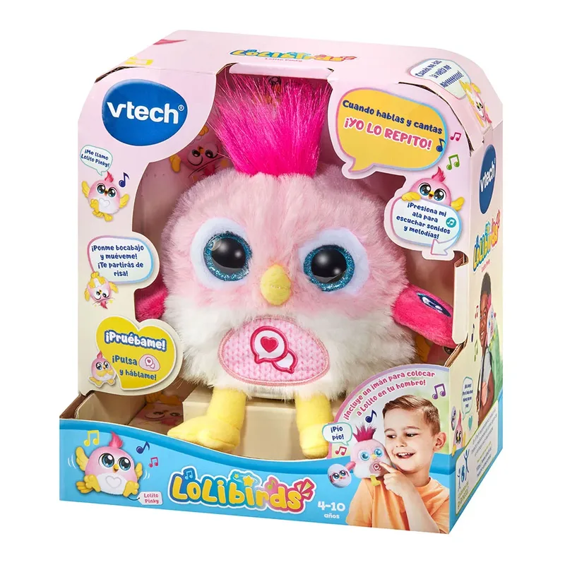 Jouet éducatif Lolibirds Lolito Pinky de VTech – photo du produit 3 sur 4