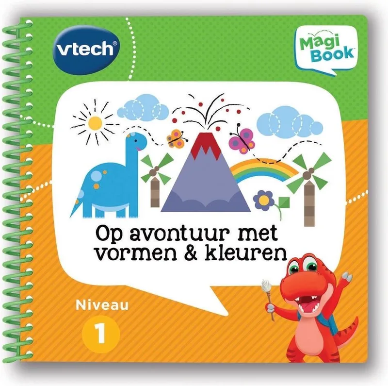 MagiBook Activiteitenboek - Op Avontuur met Vormen & Kleuren - Educatief Speelgoed - Niveau 1 - 2 tot 5 Jaar by VTech in Niveau 1 – Op avontuur met vormen & kleuren – product photo