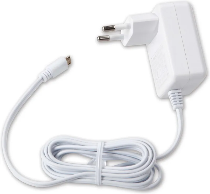 Micro USB Adapter - Oplader - 3 tot 12 Maanden by VTech in White – product photo