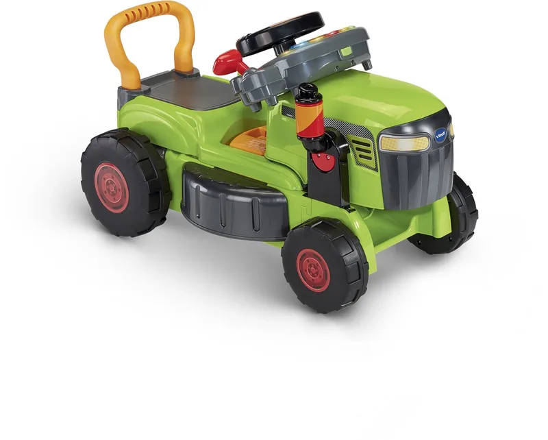 Mijn Tractor-Grasmaaier - Educatief - Ombouwen van tractor naar grasmaaier - Met gezongen liedjes von VTech in Grün – Produktfoto
