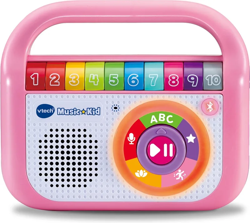 Music Kid - Educatief Speelgoed - Maak Kennis met Liedjes & Muziek - Kinderspeelgoed 2 Jaar tot 6 Jaar från VTech i Rosa – produktbild