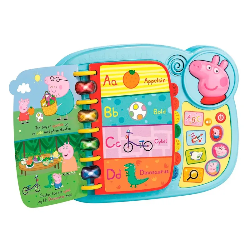 Peppa Pig Leer-en Ontdekkingsboek (950-518032) Speelgoed fra VTech – produktbillede 2 af 3