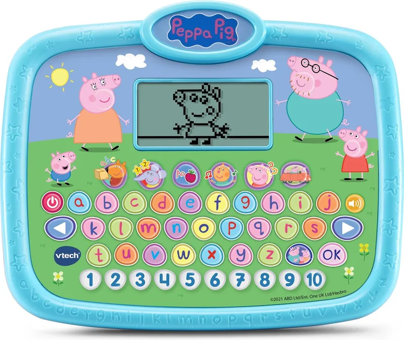 Peppa Pig Tablet - Kinder Leercomputer - Educatief Speelgoed - Letters, Voorwerpen, Cijfers & Tellen van VTech in Meerkleurig – productfoto