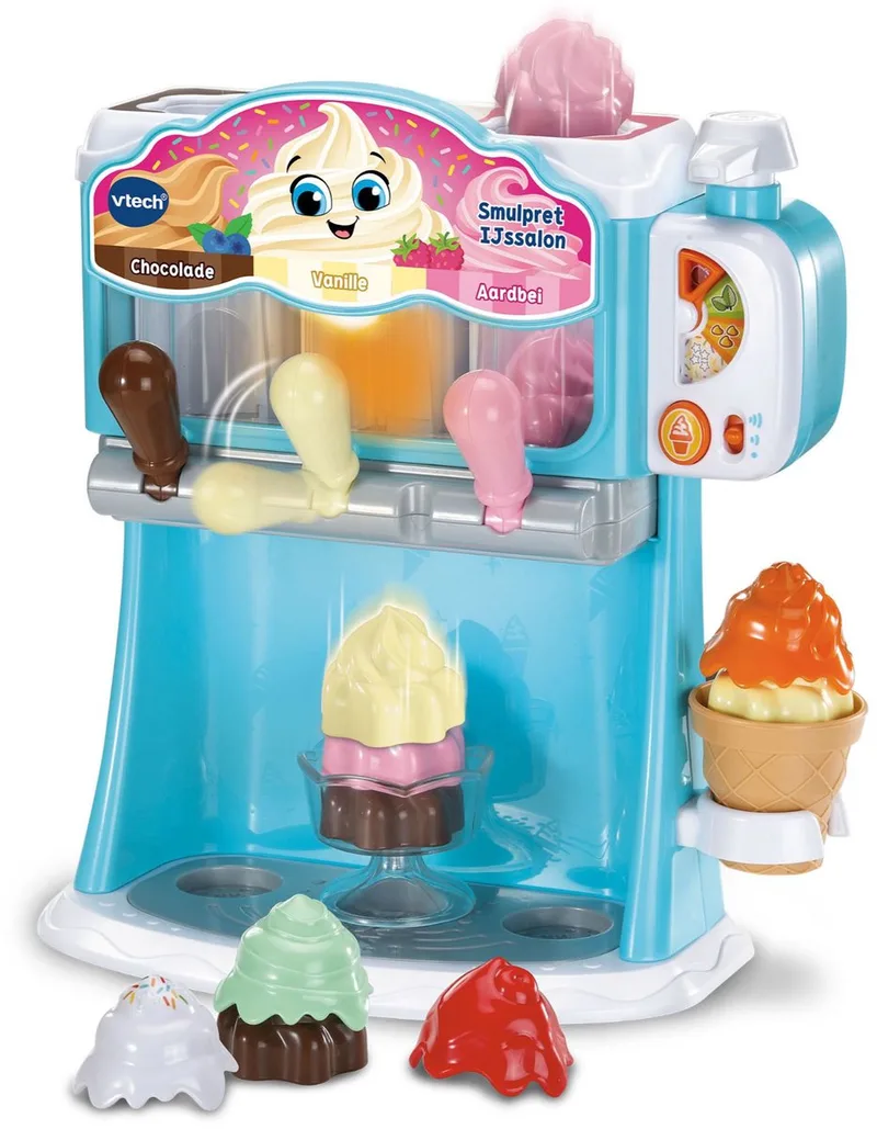 Smulpret Ijssalon - Educatief Speelgoed - Stimuleert Creativiteit - Speelgoed vanaf 2 Jaar by VTech in Multicolour – product photo