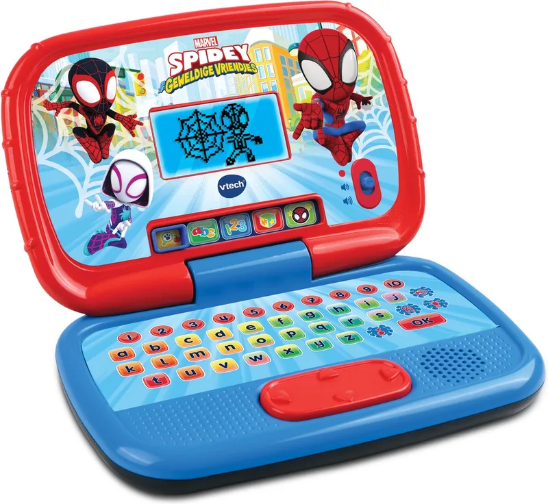 Spidey Leercomputer - Speelgoed Laptop - Leer Rekenen en Meer - Educatief Kinderspeelgoed - Cadeau - Vanaf 3 Jaar de VTech en Multicolore – photo du produit