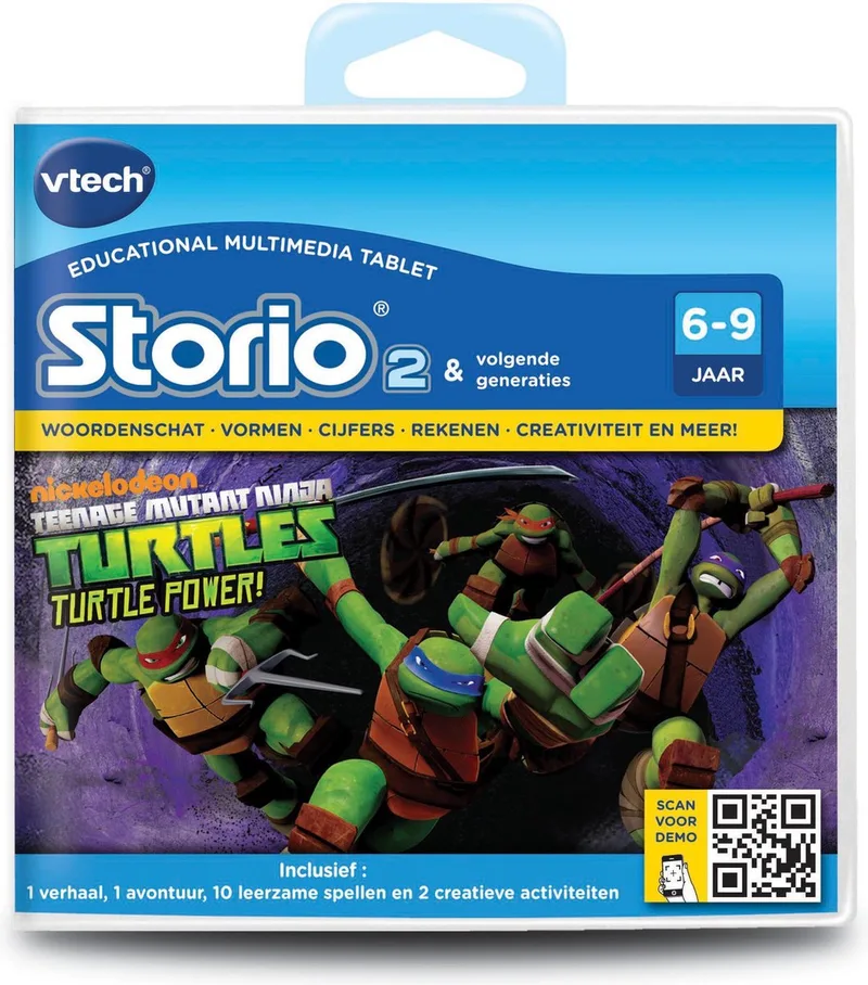 Storio 2 - Game - Ninja Turtles de VTech en Vert – photo du produit