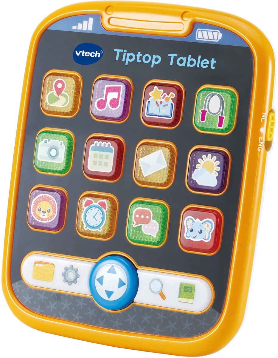 TipTop Tablet NL - ENG - Educatief Speelgoed - Tweetalige Tablet - Vanaf 9 Maanden de VTech en Multicolore – photo du produit