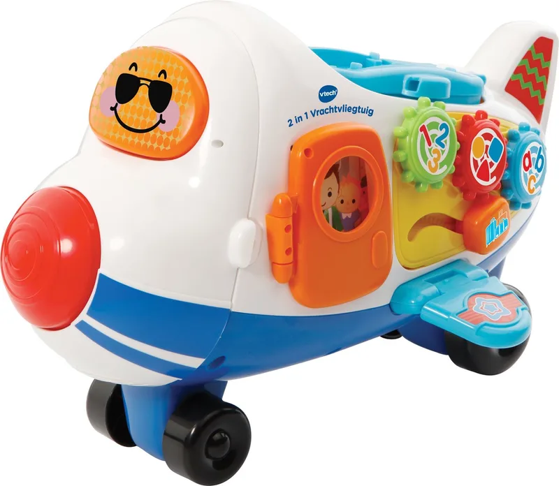 Toet Toet Auto's 2 in 1 - Educatief Babyspeelgoed - 1 tot 5 Jaar by VTech in Vrachtvliegtuig – product photo