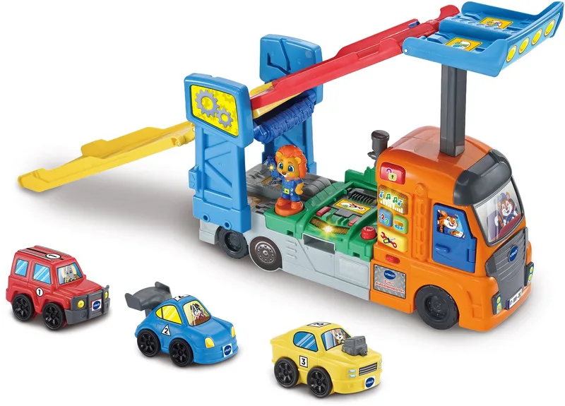 Toet Toet Auto's - 3-in-1 Autotransporter von VTech in Mehrfarbig – Produktfoto
