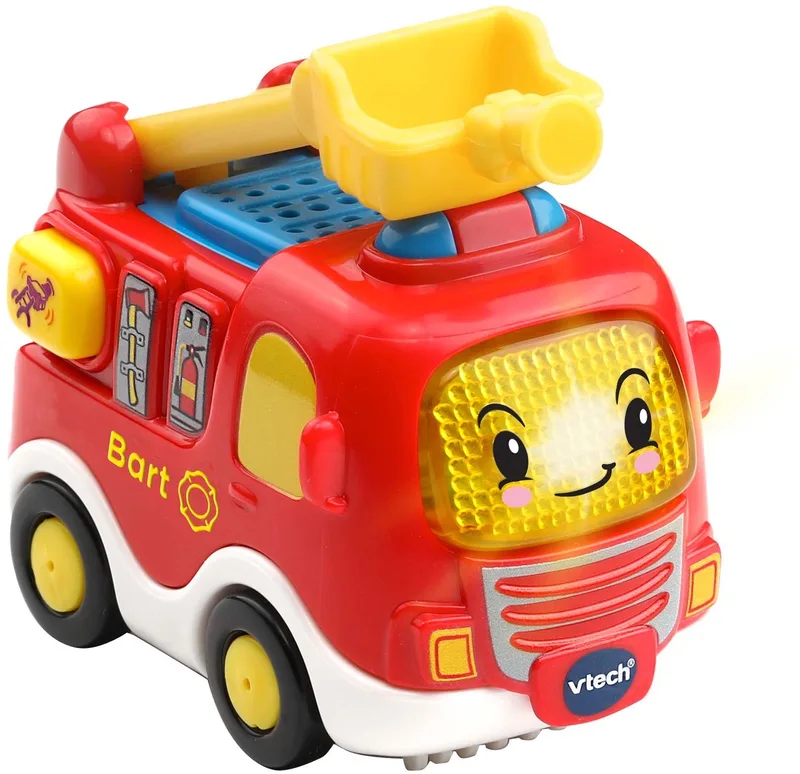 Toet Toet Auto's Bart Brandweer - Educatief Babyspeelgoed - 6 tot 3 Jaar de VTech en Brandweerauto – photo du produit