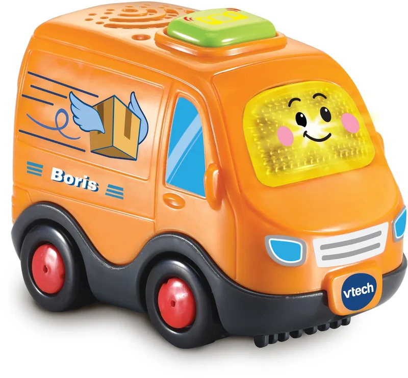 Toet Toet Auto's Boris - Interactief Kinderspeelgoed - Speelgoed Auto - Licht- en Geluidseffecten - Cadeau - Speelgoed 1 Jaar tot 5 Jaar de VTech en Bestelbus – photo du produit