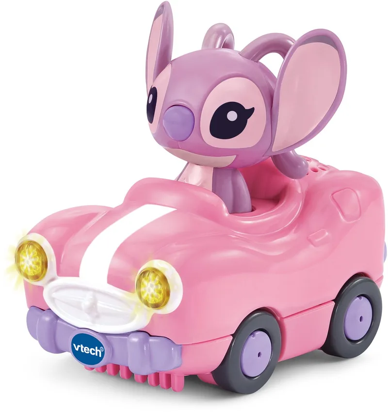 Toet Toet Auto's Disney - Angel's Cabrio van VTech in Meerkleurig – productfoto