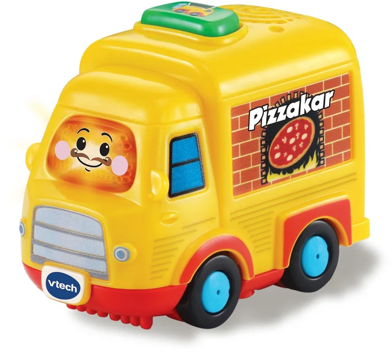 Toet Toet Auto's - Pelle Pizzakar - Interactief Speelgoed - Speelgoed Auto - Nederlands Gesproken van VTech in Meerkleurig – productfoto