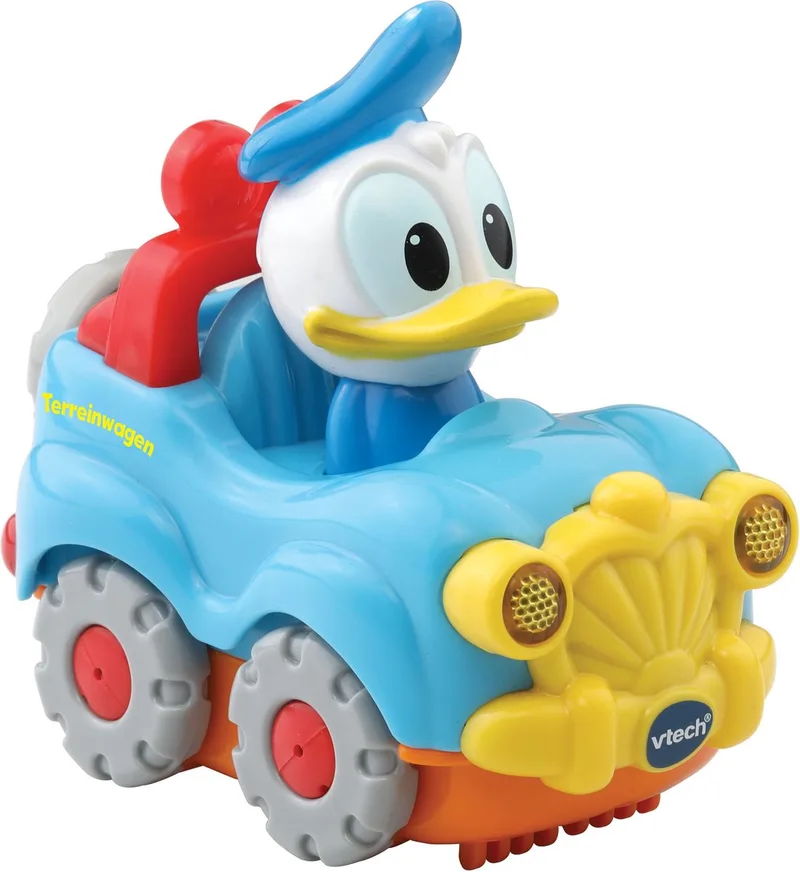Toet Toet Auto's Terreinwagen - Interactief Babyspeelgoed - 1 tot 5 Jaar by VTech in Donald Duck – product photo