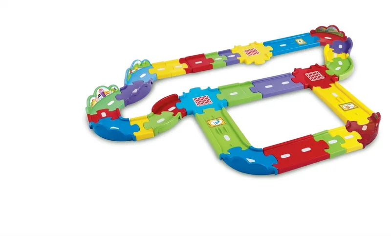 Toet Toet Auto's Wegdelen Deluxe - Interactief Speelgoed - 1 tot 4 Jaar från VTech i Flerfärgad – produktbild