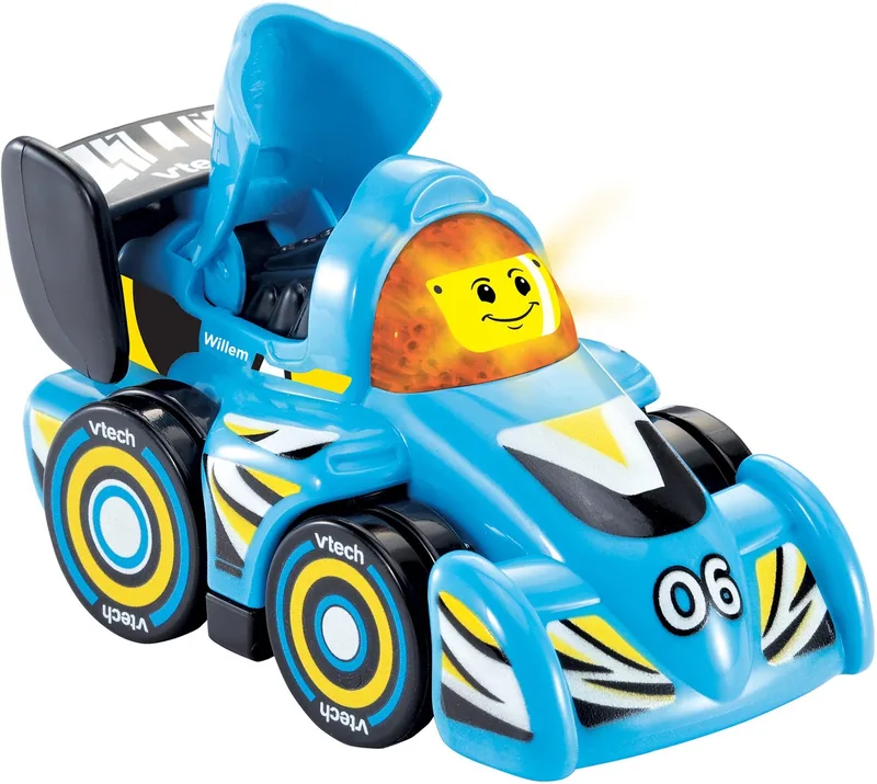 Toet Toet Auto's - Willem Winnaar Lichtblauw de VTech en Multicolore – photo du produit