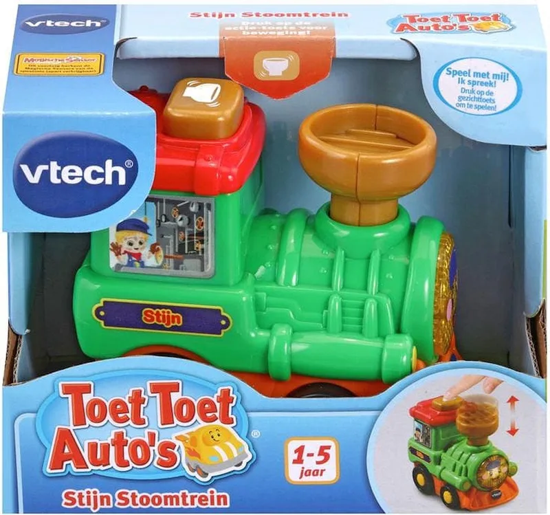Toet Toet Auto Stijn Stoomtrein van VTech in Meerkleurig – productfoto