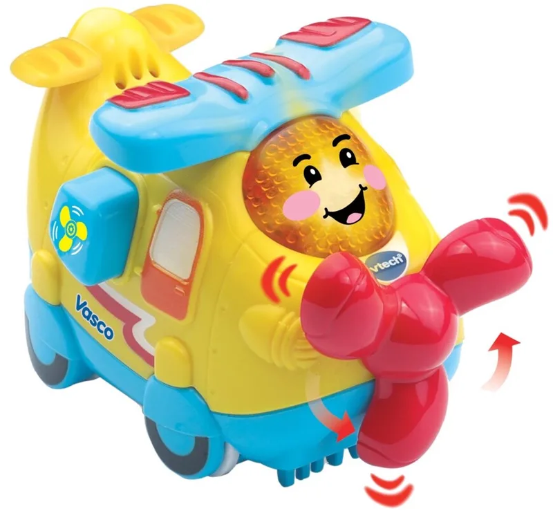 Toet Toet Auto Vasco Vliegtuig met Licht en Geluid by VTech in Neutraal – product photo