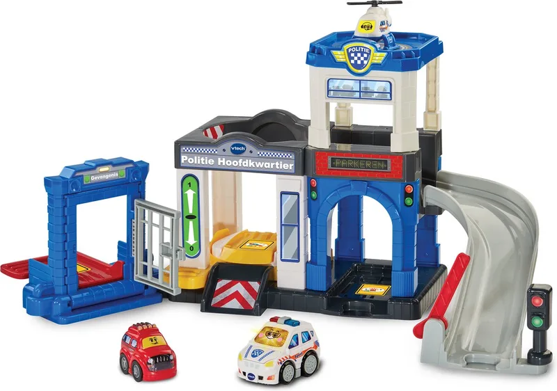 Toet Toet Hoofdkwartier - Inclusief Agent Alex - Educatief Speelgoed - Tijd om Boeven te Vangen - 3 Magische Sensors - Vanaf 1 jaar by VTech in Politie – product photo
