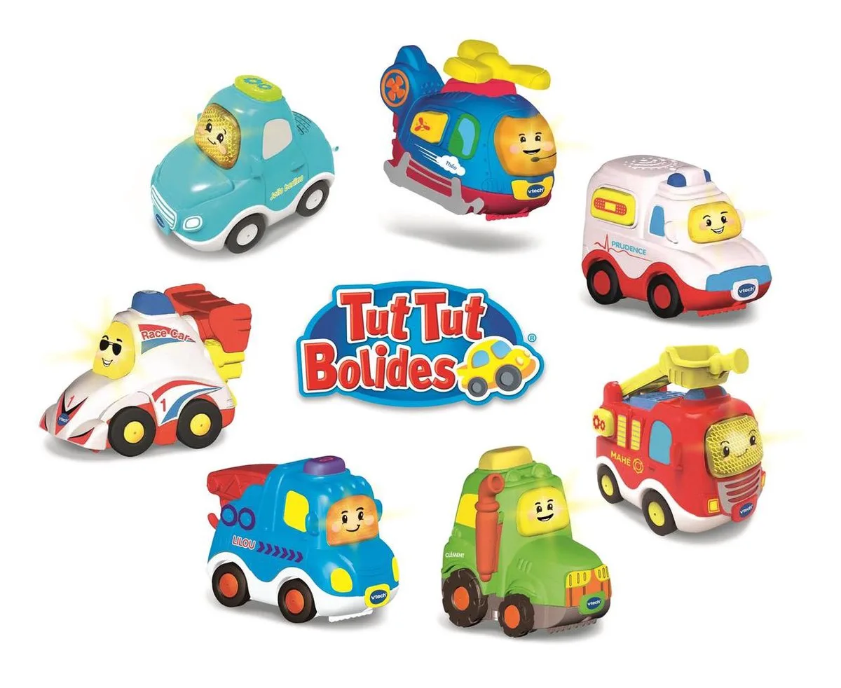 Tut Tut Bolides - VEHICULES SURPRISE fra VTech i Gul – produktbillede