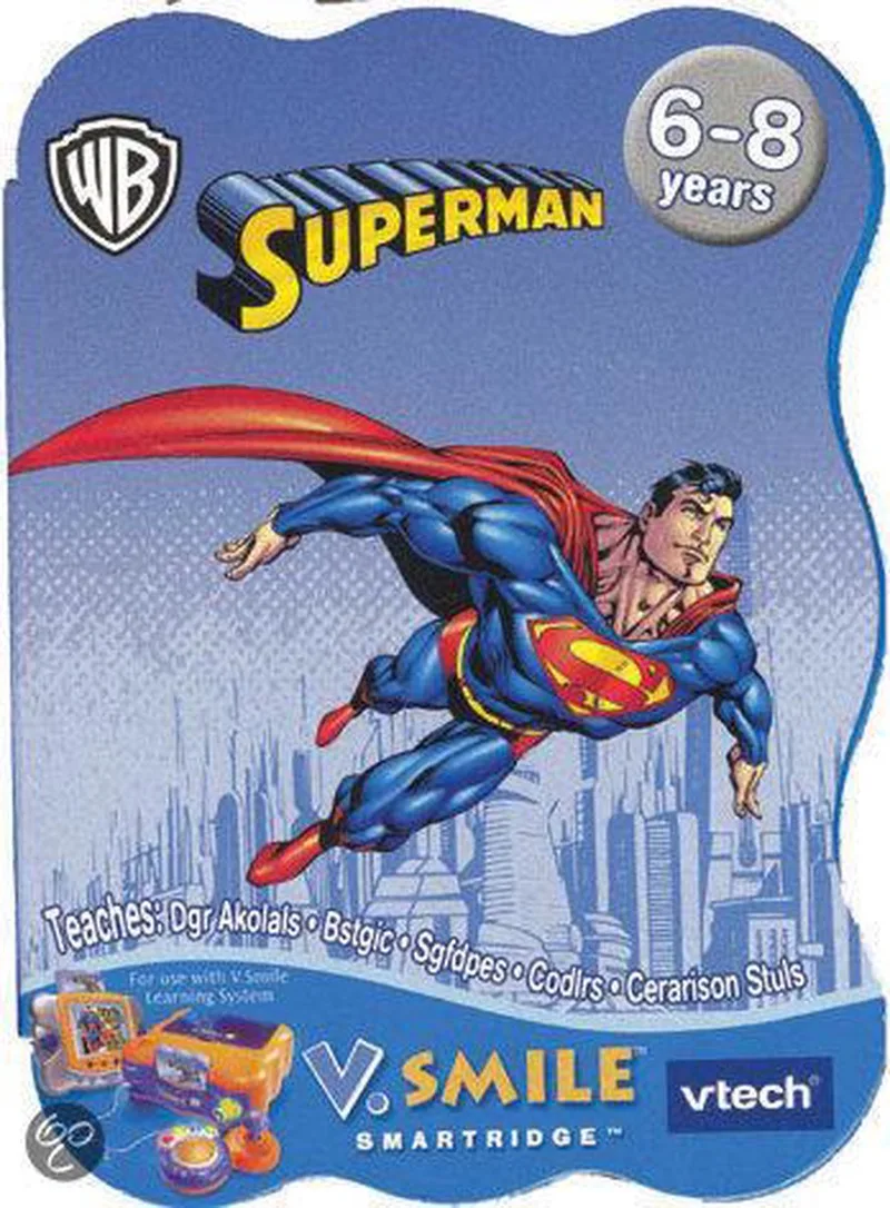 V.Smile - Game - Superman by VTech – product photo