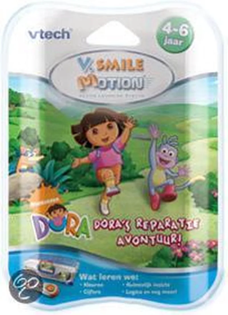 V.Smile Motion - Game - Dora by VTech in Orange – product photo