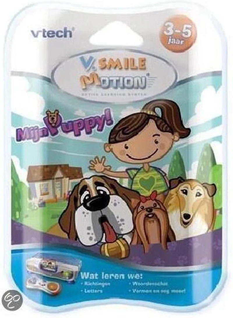 V.Smile Motion - Game - Mijn Puppy by VTech in Orange – product photo