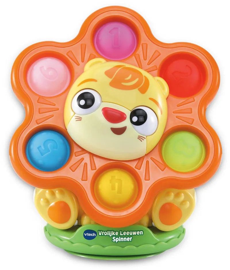 Vrolijke Leeuwen Spinner by VTech in Multicolour – product photo