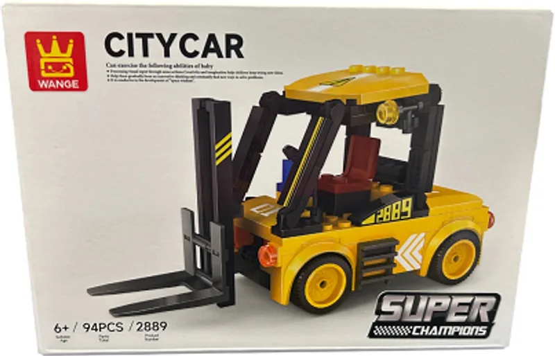 citycar 2889 - heftruck - 94 pcs - 6+ van Wange in Geel – productfoto