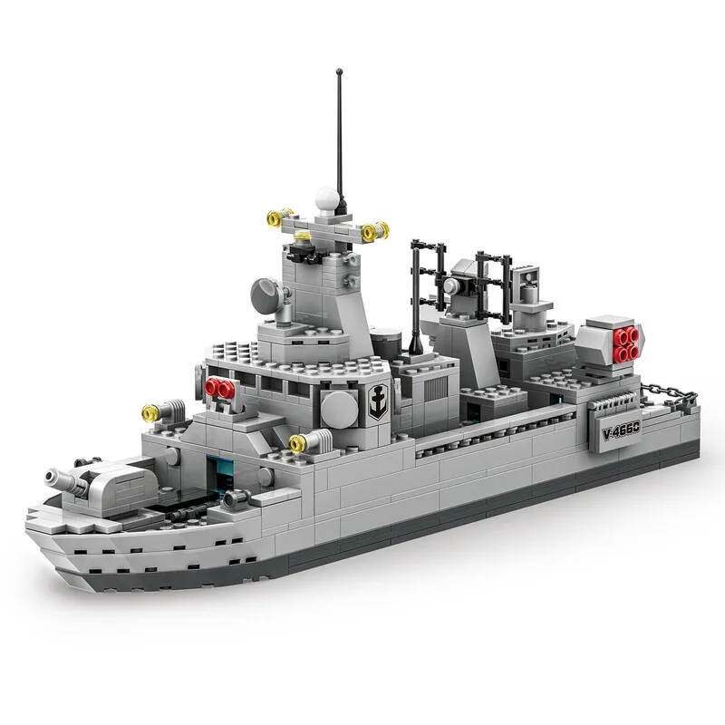 Destroyer 533 Teile Bausteine Set für Hobbybauer von Wange – Produktfoto
