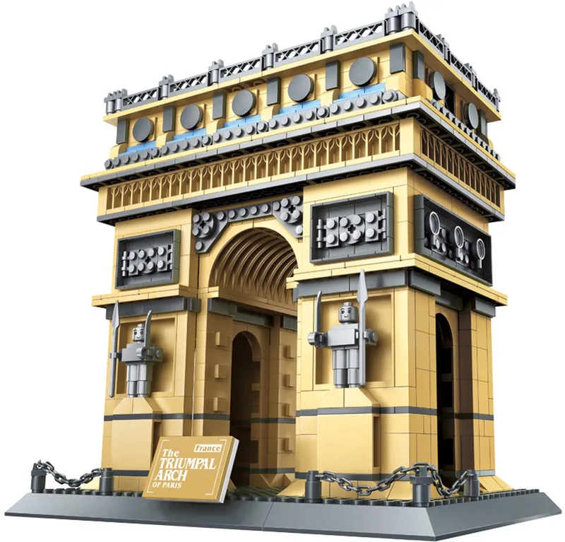 DIY Architectuur Bouwblok Set – Model van de – WANGE 5223 – Bouwstenen voor Kinderen & Volwassenen van Wange in Arc de Triomphe – productfoto