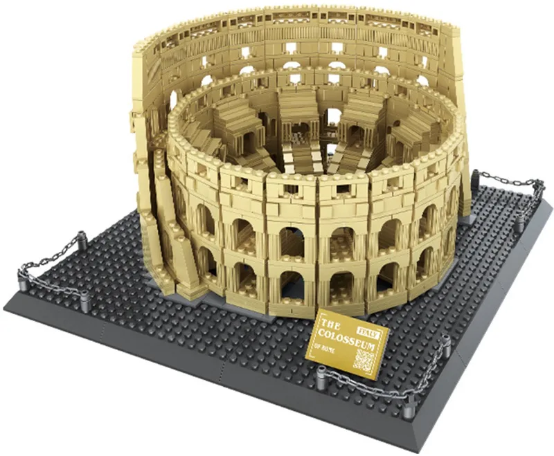 Speelgoed Bouwsets - Architectuur Oud Romeins Colosseum - 5225 de Wange en Veelkleurig – photo du produit