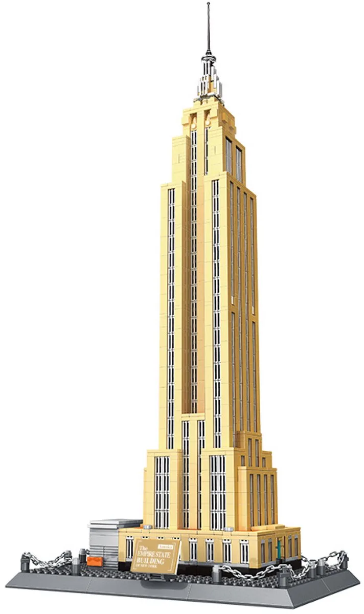 Speelgoed Bouwsets - Gebouw Empire State Building - 5212 von Wange in Veelkleurig – Produktfoto