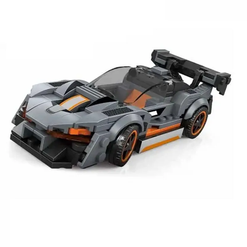 supercar 2880 - raceauto - 172 onderdelen - 6+ by Wange in Grijs – product photo