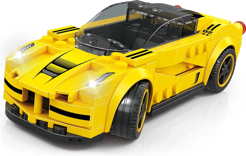 Supercar - Yellow - Super Champions Car - Race auto von Wange in Geel – Produktfoto