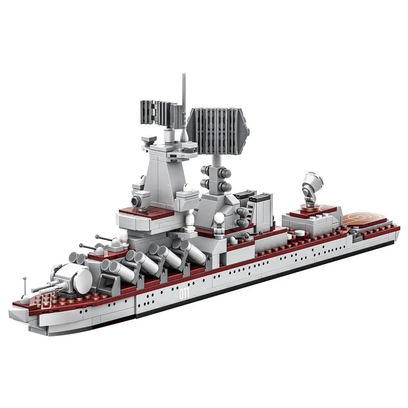 Varyag kruiser bouwstenenset 396 stuks voor hobbybouwers de Wange – photo du produit