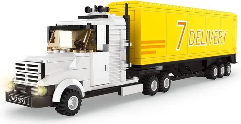 Wange 4972 - Vrachtwagen 7-Delivery van Wange in Geel – productfoto