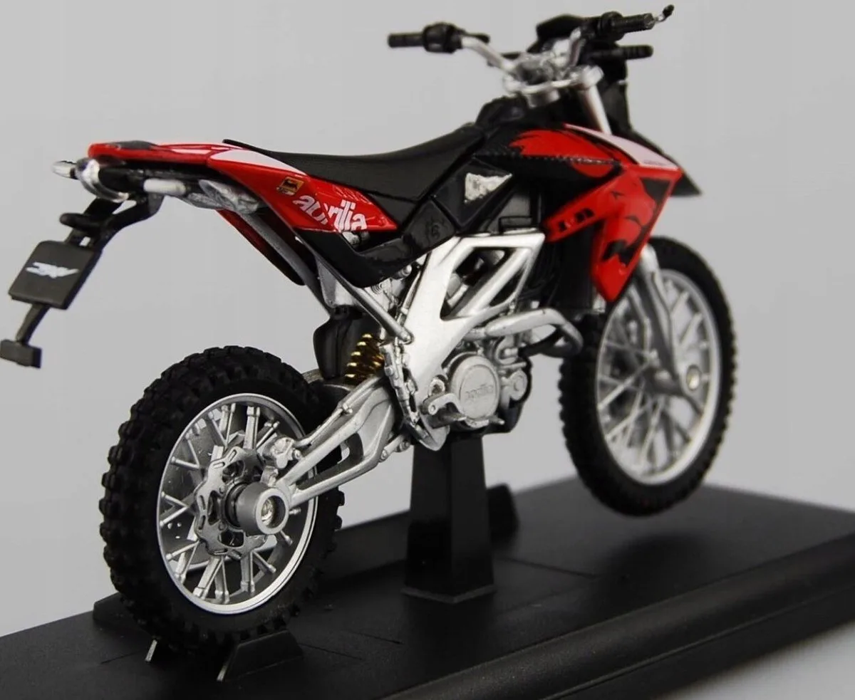 Aprilia RXV 450 motormodel 1:18 Welly metaal från Welly i Röd – produktbild