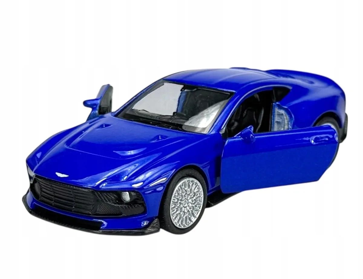 Aston Martin Valor Metaal Model 1:34 Speelgoedauto von Welly in Blau – Produktfoto